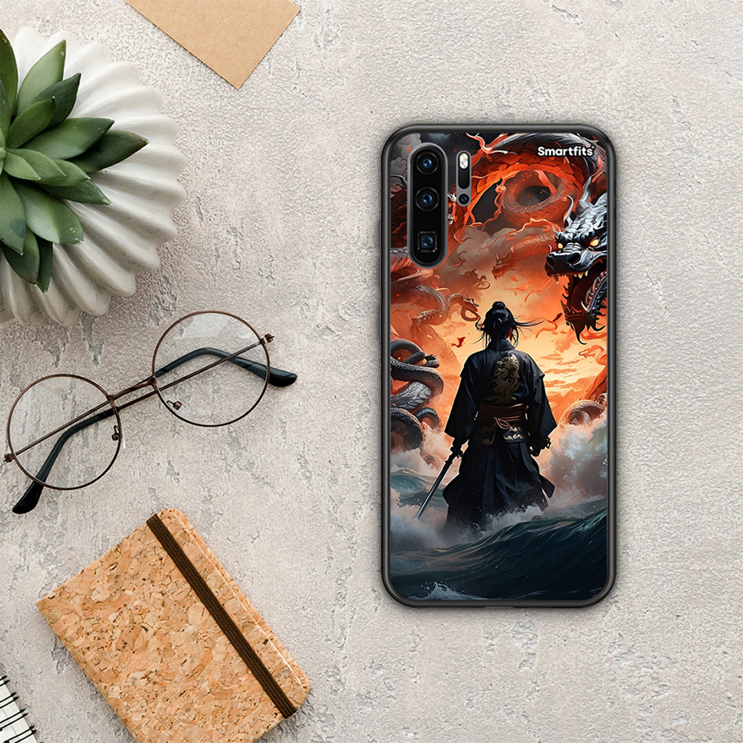 Dragons Fight - Huawei P30 Pro case