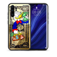 Thumbnail for Θήκη Huawei P30 Pro Duck Money από τη Smartfits με σχέδιο στο πίσω μέρος και μαύρο περίβλημα | Huawei P30 Pro Duck Money case with colorful back and black bezels