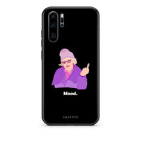 Thumbnail for Huawei P30 Pro Grandma Mood Black θήκη από τη Smartfits με σχέδιο στο πίσω μέρος και μαύρο περίβλημα | Smartphone case with colorful back and black bezels by Smartfits