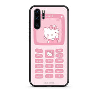 Thumbnail for Huawei P30 Pro Hello Kitten Θήκη Αγίου Βαλεντίνου από τη Smartfits με σχέδιο στο πίσω μέρος και μαύρο περίβλημα | Smartphone case with colorful back and black bezels by Smartfits
