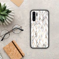 Thumbnail for Marble Gold Geometric - Huawei P30 Pro case