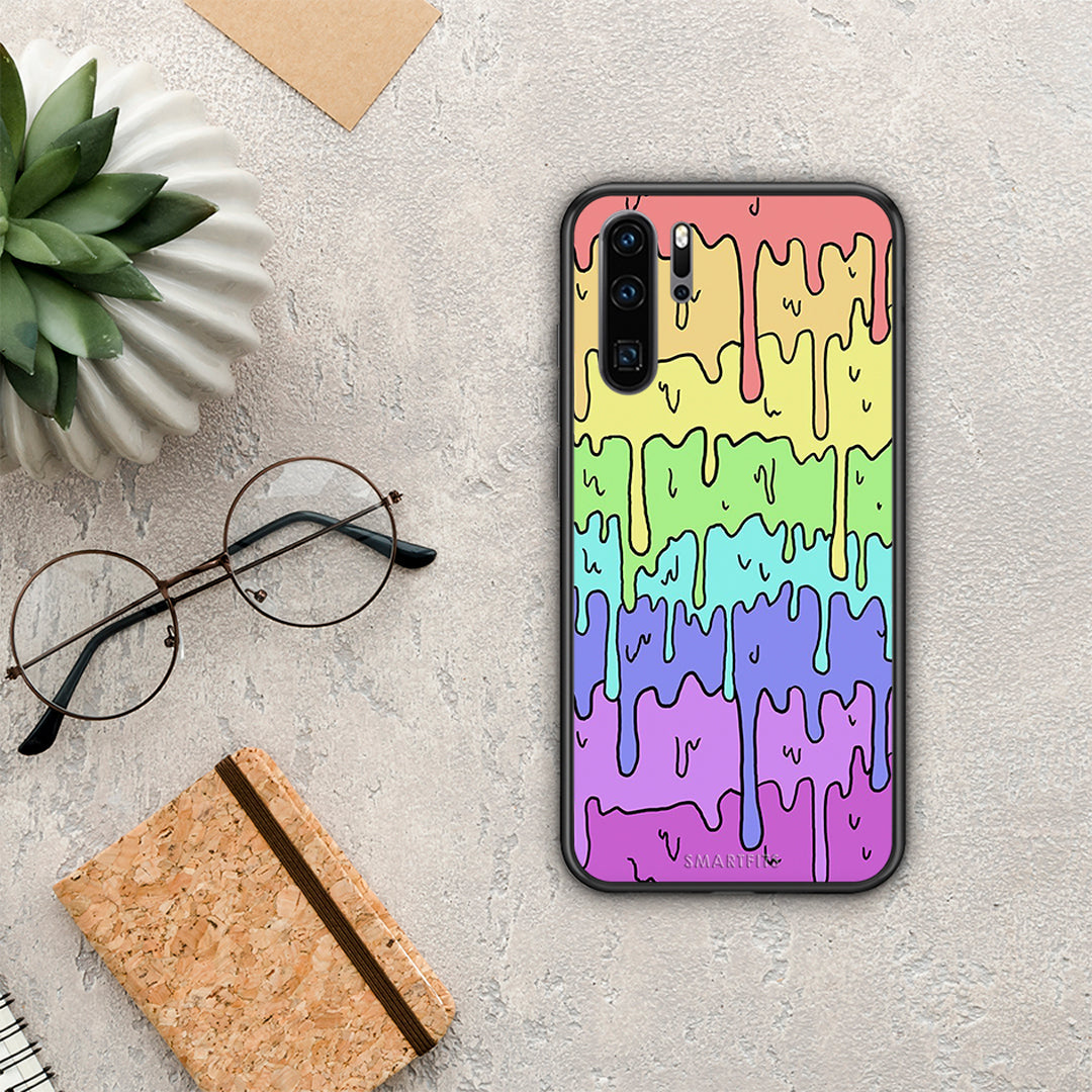 Melting Rainbow - Huawei P30 Pro case