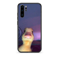 Thumbnail for Huawei P30 Pro Meme Duck θήκη από τη Smartfits με σχέδιο στο πίσω μέρος και μαύρο περίβλημα | Smartphone case with colorful back and black bezels by Smartfits