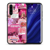 Thumbnail for Θήκη Αγίου Βαλεντίνου Huawei P30 Pro Pink Love από τη Smartfits με σχέδιο στο πίσω μέρος και μαύρο περίβλημα | Huawei P30 Pro Pink Love case with colorful back and black bezels