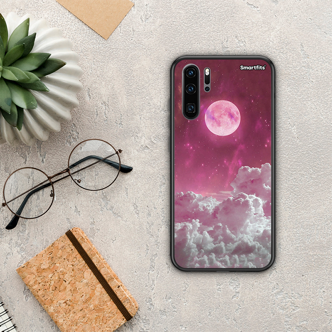 Pink Moon - Huawei P30 Pro case