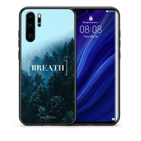 Thumbnail for Θήκη Huawei P30 Pro Breath Quote από τη Smartfits με σχέδιο στο πίσω μέρος και μαύρο περίβλημα | Huawei P30 Pro Breath Quote case with colorful back and black bezels