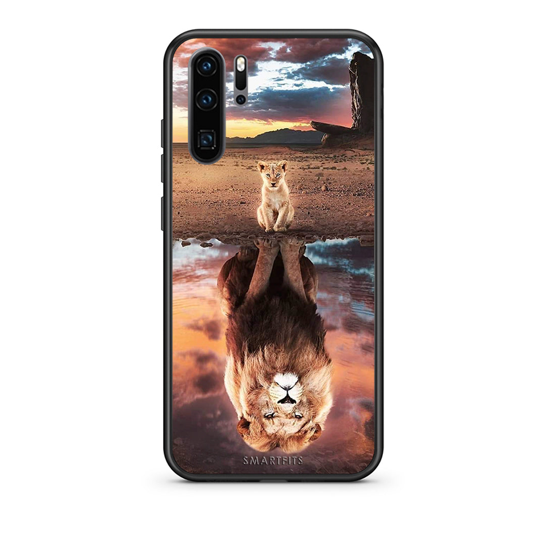 Huawei P30 Pro Sunset Dreams Θήκη Αγίου Βαλεντίνου από τη Smartfits με σχέδιο στο πίσω μέρος και μαύρο περίβλημα | Smartphone case with colorful back and black bezels by Smartfits