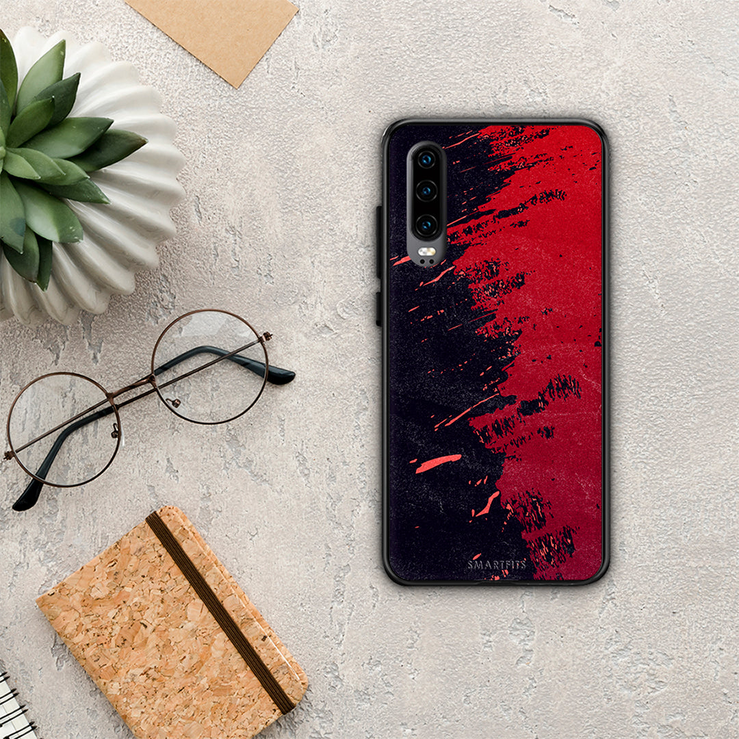 Red Paint - Huawei P30 case