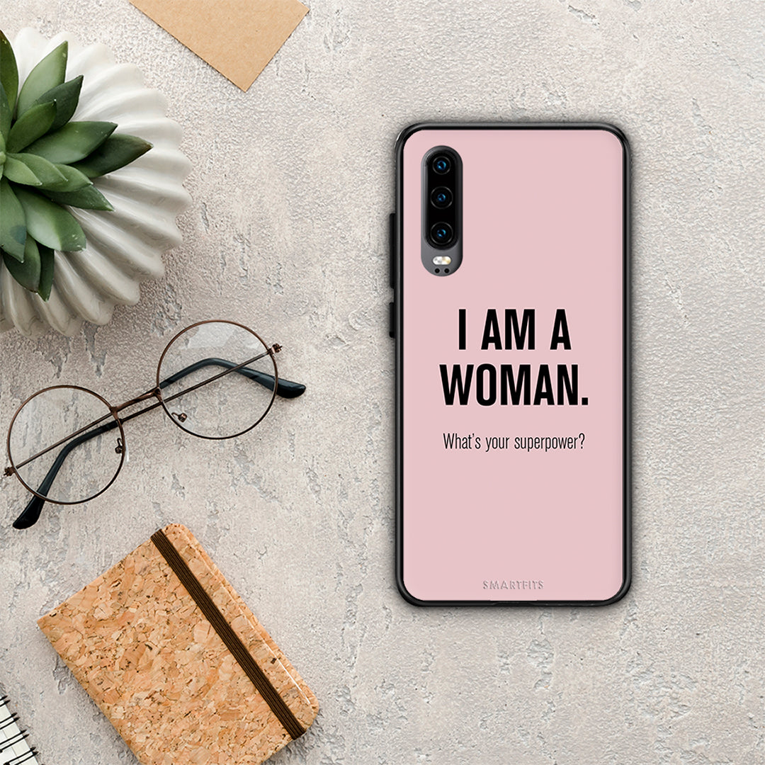Superpower Woman - Huawei P30 case
