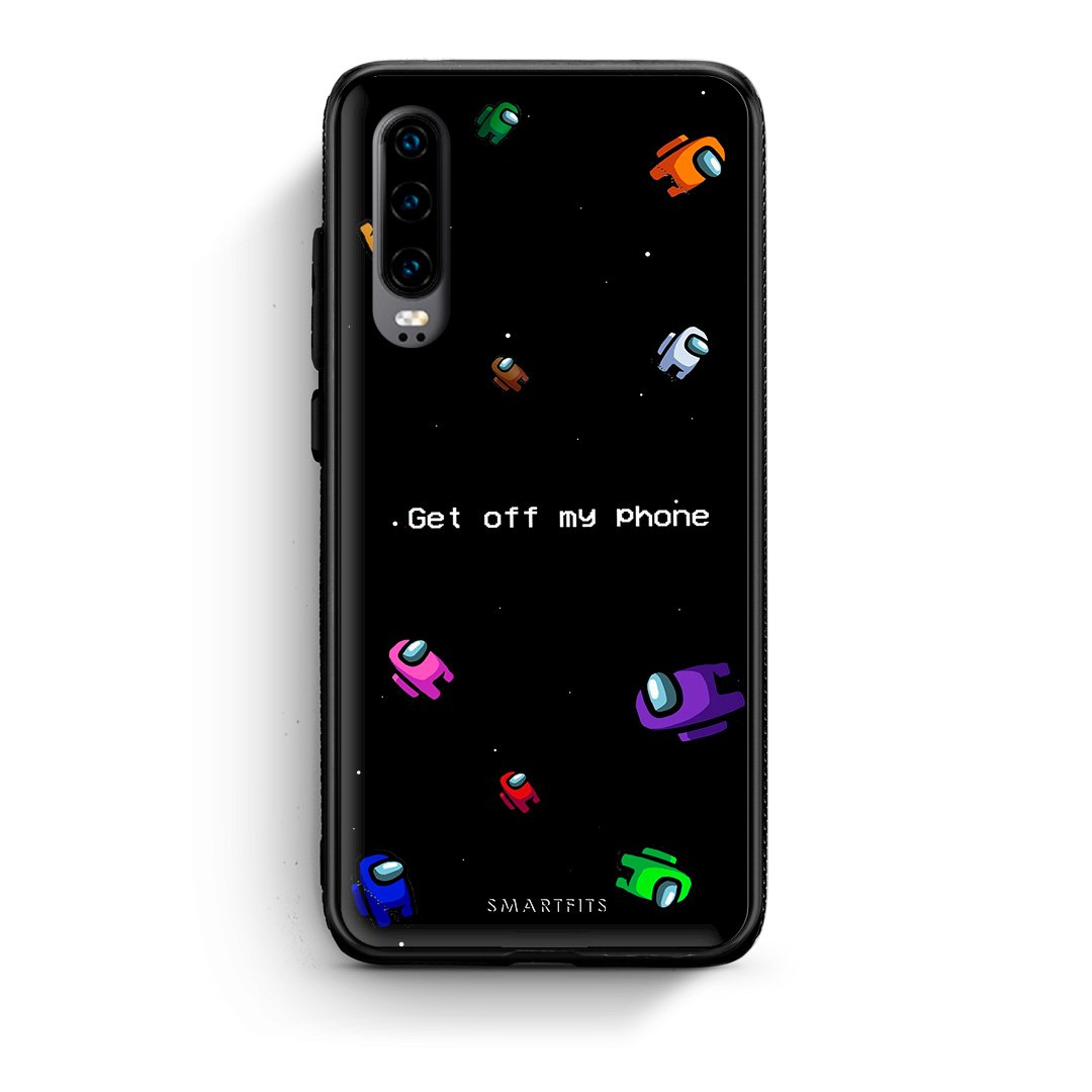4 - Huawei P30 AFK Text case, cover, bumper