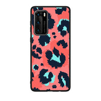 Thumbnail for 22 - Huawei P40  Pink Leopard Animal case, cover, bumper