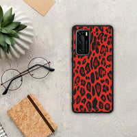 Thumbnail for Animal Red Leopard - Huawei P40 case