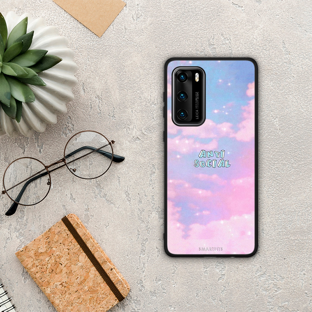 Anti Social - Huawei P40 case