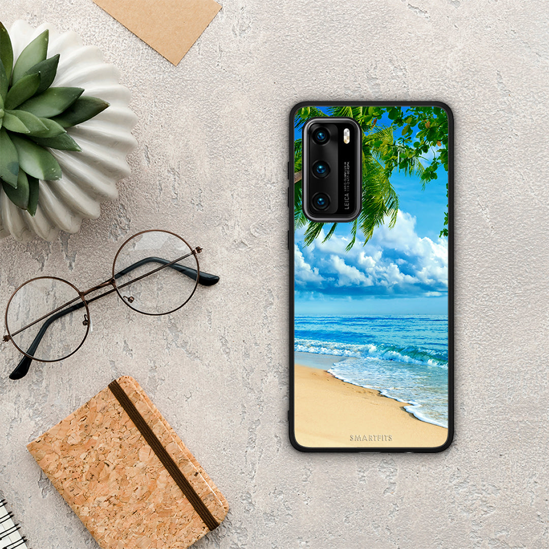 Beautiful Beach - Huawei P40 case