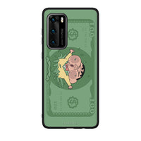 Thumbnail for Huawei P40 Big Money Θήκη Αγίου Βαλεντίνου από τη Smartfits με σχέδιο στο πίσω μέρος και μαύρο περίβλημα | Smartphone case with colorful back and black bezels by Smartfits