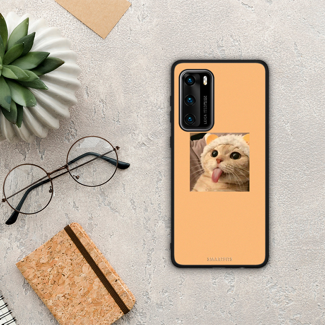 Cat Tongue - Huawei P40 case