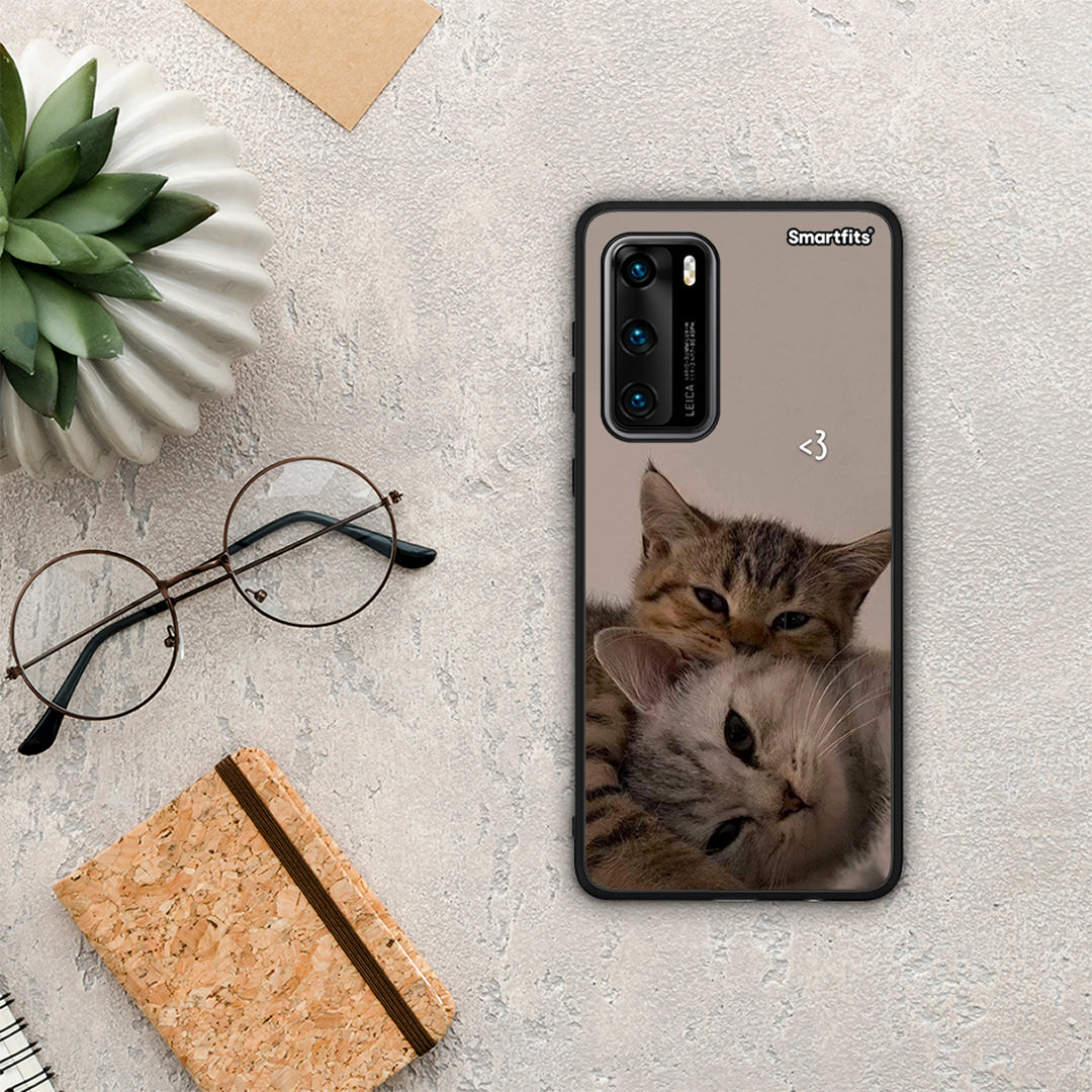 Cats In Love - Huawei P40 θήκη