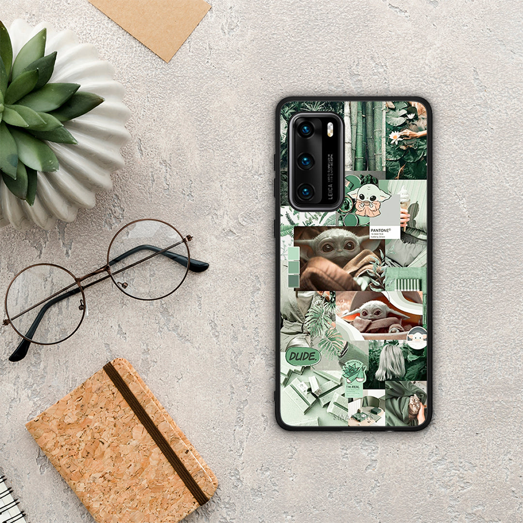 Collage Dude - Huawei P40 case