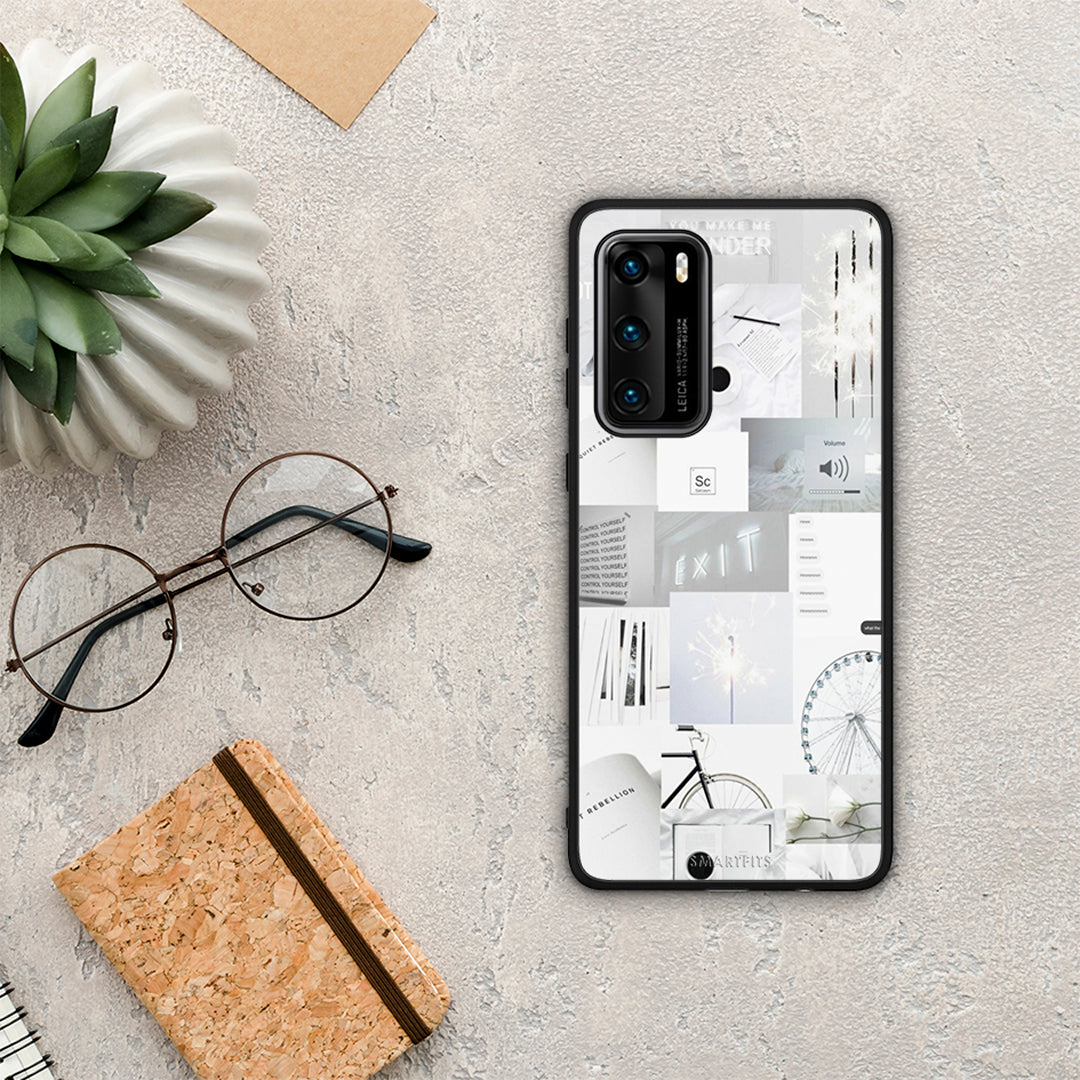 Collage Make Me Wonder - Huawei P40 case