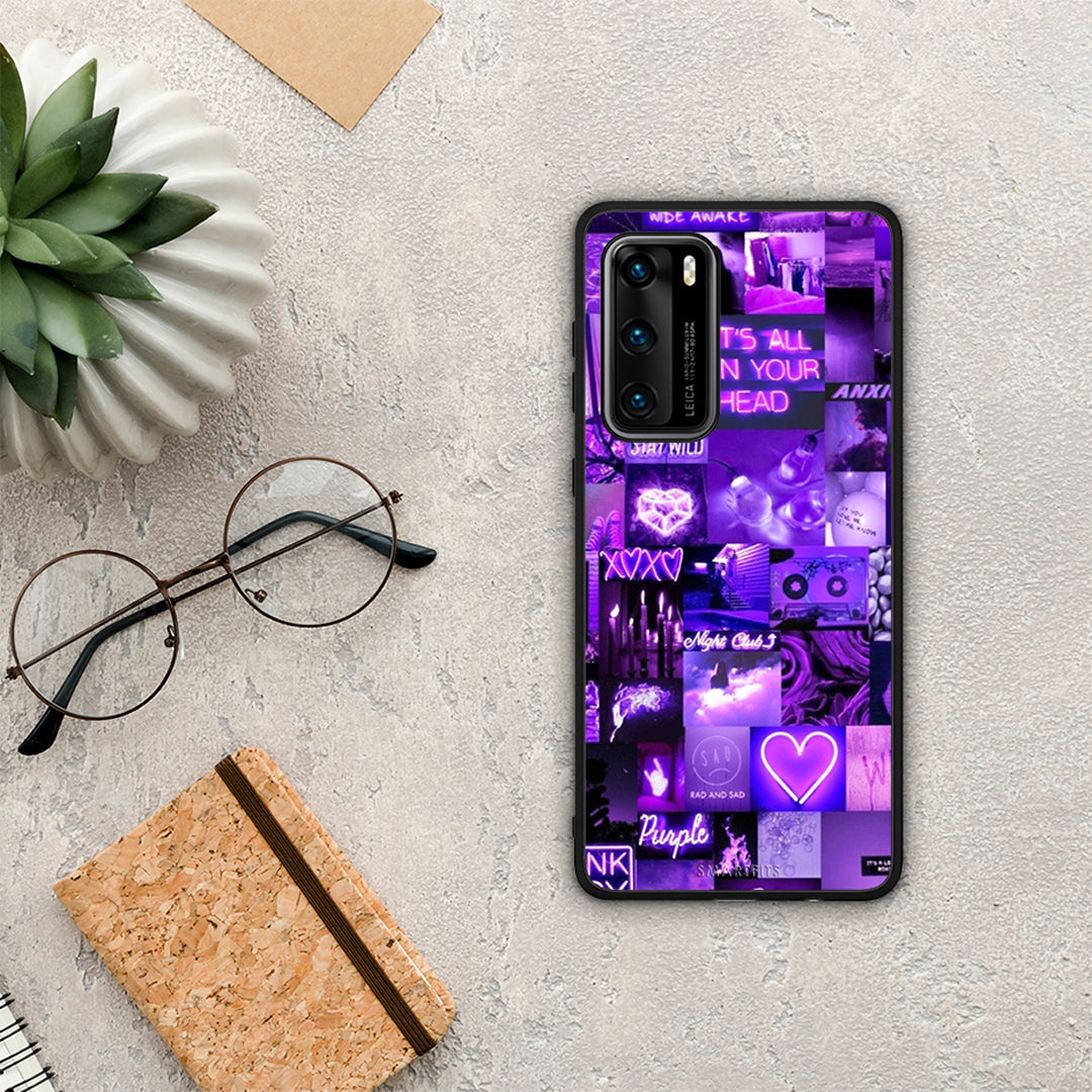 Collage Stay Wild - Huawei P40 case