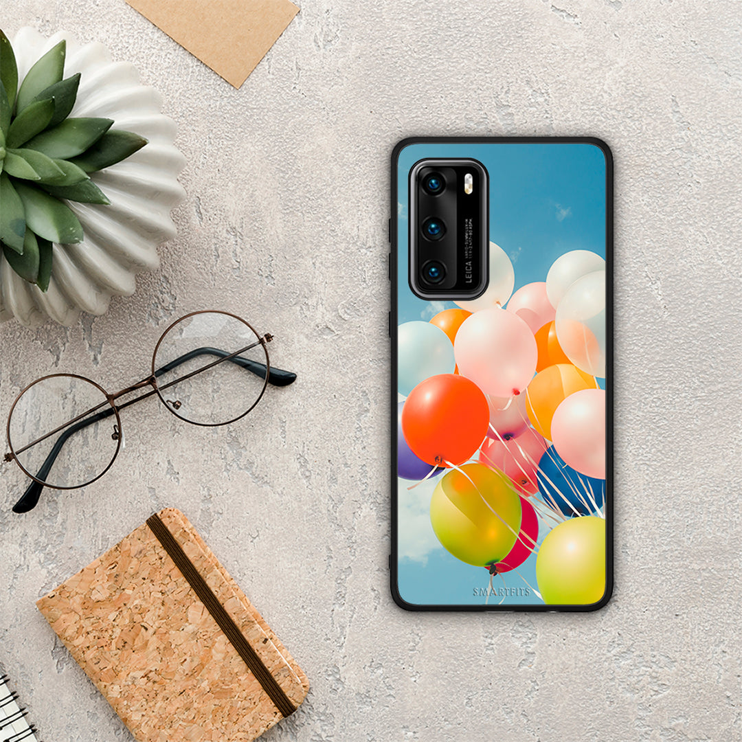 Colorful Balloons - Huawei P40 case