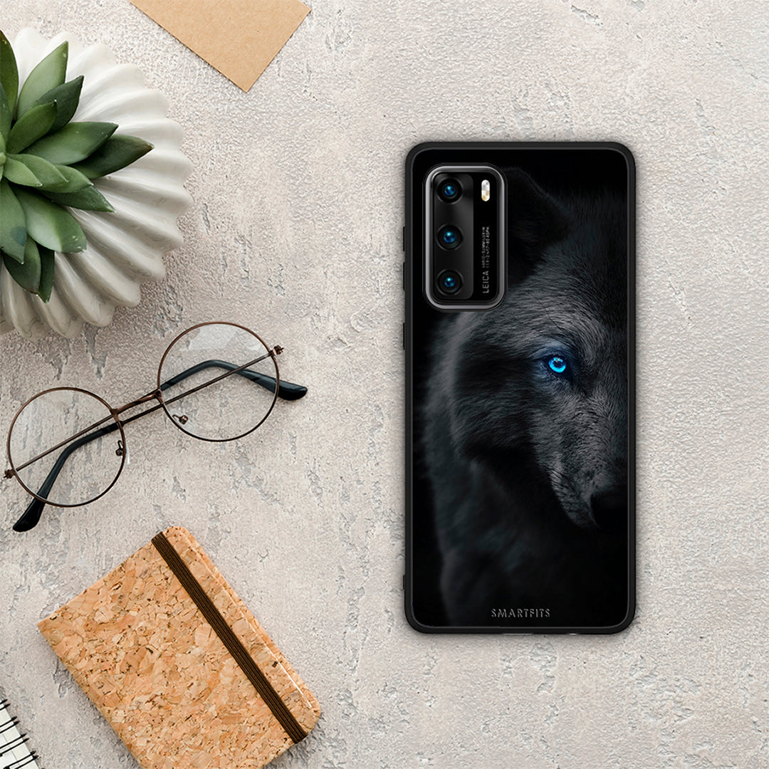 Dark Wolf - Huawei P40 case