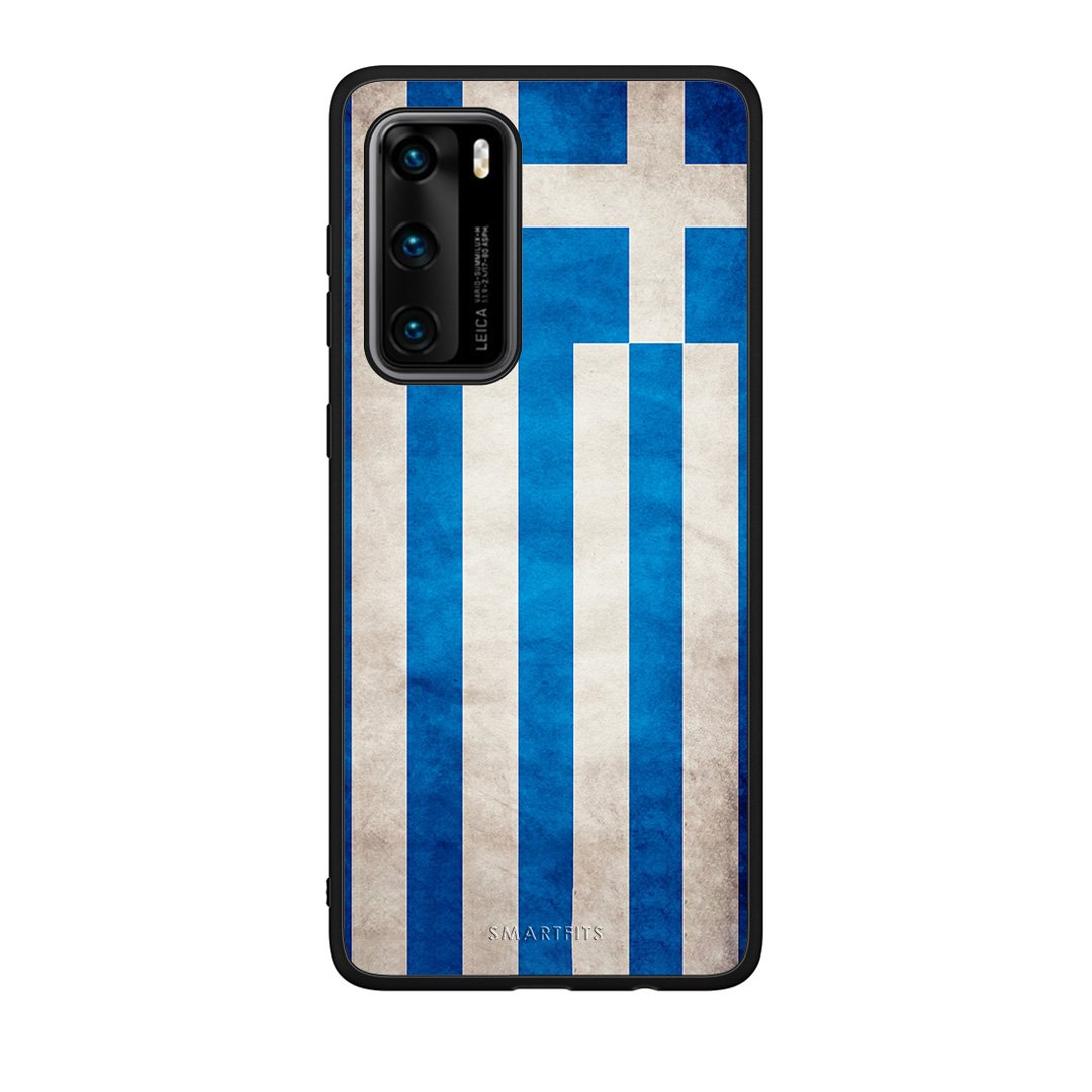 4 - Huawei P40 Greece Flag case, cover, bumper