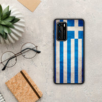 Thumbnail for Flag Greek - Huawei P40 θήκη