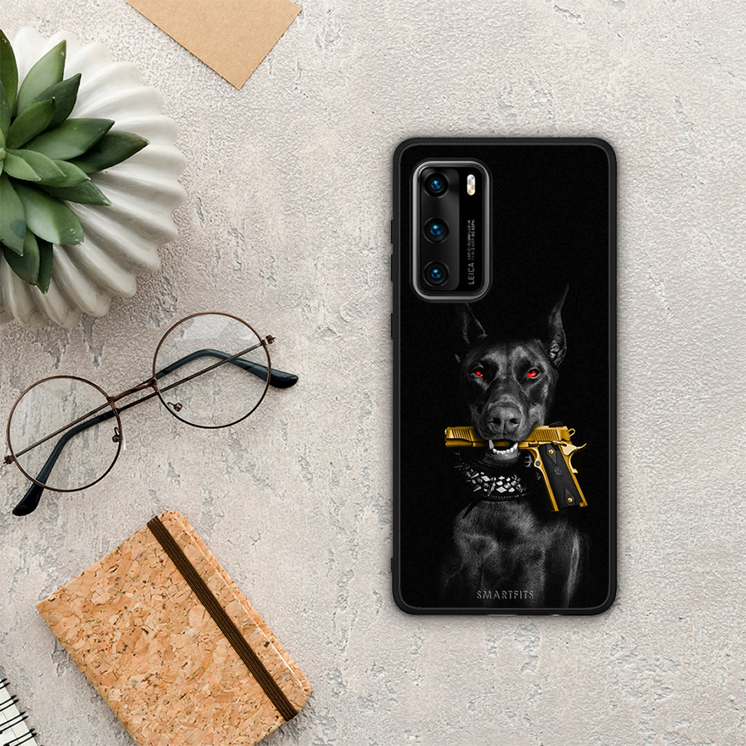 Golden Gun - Huawei P40 case