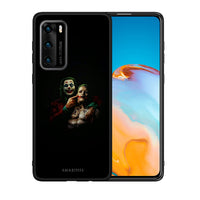 Thumbnail for Θήκη Huawei P40 Clown Hero από τη Smartfits με σχέδιο στο πίσω μέρος και μαύρο περίβλημα | Huawei P40 Clown Hero case with colorful back and black bezels