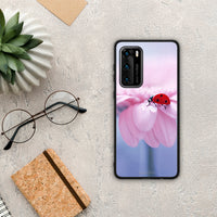 Thumbnail for Ladybug Flower - Huawei P40 θήκη