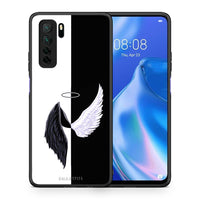 Thumbnail for Θήκη Huawei P40 Lite 5G Angels Demons από τη Smartfits με σχέδιο στο πίσω μέρος και μαύρο περίβλημα | Huawei P40 Lite 5G Angels Demons Case with Colorful Back and Black Bezels