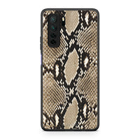 Thumbnail for Θήκη Huawei P40 Lite 5G Animal Fashion Snake από τη Smartfits με σχέδιο στο πίσω μέρος και μαύρο περίβλημα | Huawei P40 Lite 5G Animal Fashion Snake Case with Colorful Back and Black Bezels