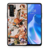 Thumbnail for Θήκη Huawei P40 Lite 5G Anime Collage από τη Smartfits με σχέδιο στο πίσω μέρος και μαύρο περίβλημα | Huawei P40 Lite 5G Anime Collage Case with Colorful Back and Black Bezels