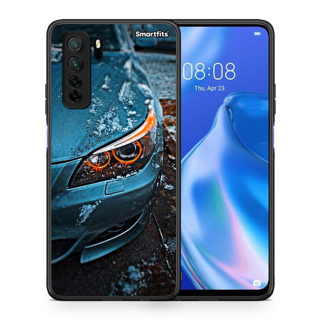 Θήκη Huawei P40 Lite 5G Bmw E60 από τη Smartfits με σχέδιο στο πίσω μέρος και μαύρο περίβλημα | Huawei P40 Lite 5G Bmw E60 Case with Colorful Back and Black Bezels