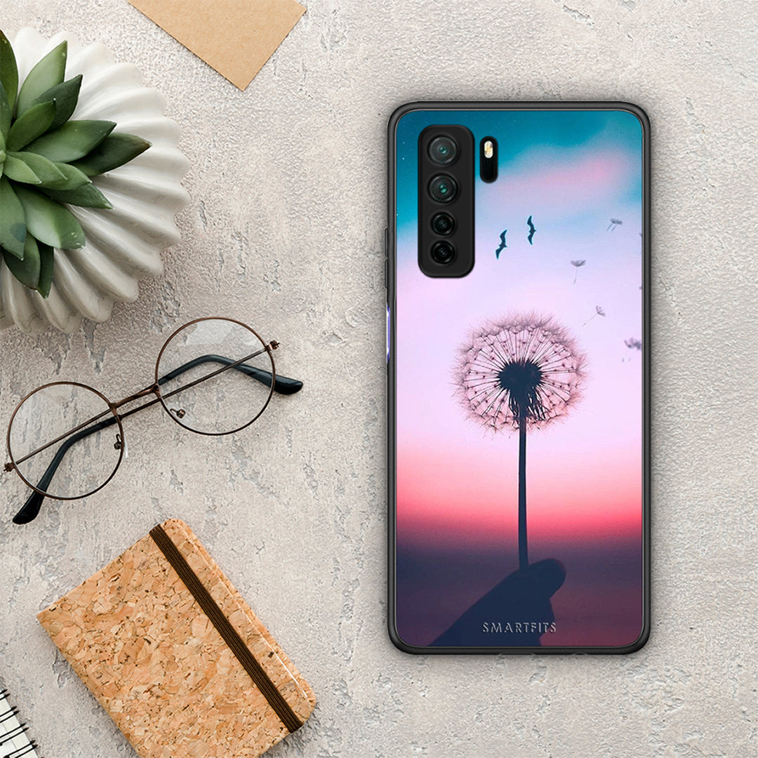 Θήκη Huawei P40 Lite 5G Boho Wish από τη Smartfits με σχέδιο στο πίσω μέρος και μαύρο περίβλημα | Huawei P40 Lite 5G Boho Wish Case with Colorful Back and Black Bezels