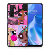 Thumbnail for Θήκη Huawei P40 Lite 5G Bubble Girls από τη Smartfits με σχέδιο στο πίσω μέρος και μαύρο περίβλημα | Huawei P40 Lite 5G Bubble Girls Case with Colorful Back and Black Bezels