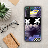 Thumbnail for Θήκη Huawei P40 Lite 5G Cat Collage από τη Smartfits με σχέδιο στο πίσω μέρος και μαύρο περίβλημα | Huawei P40 Lite 5G Cat Collage Case with Colorful Back and Black Bezels