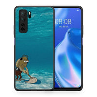 Thumbnail for Θήκη Huawei P40 Lite 5G Clean The Ocean από τη Smartfits με σχέδιο στο πίσω μέρος και μαύρο περίβλημα | Huawei P40 Lite 5G Clean The Ocean Case with Colorful Back and Black Bezels