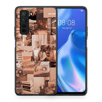 Thumbnail for Θήκη Huawei P40 Lite 5G Collage You Can από τη Smartfits με σχέδιο στο πίσω μέρος και μαύρο περίβλημα | Huawei P40 Lite 5G Collage You Can Case with Colorful Back and Black Bezels