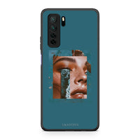 Thumbnail for Θήκη Huawei P40 Lite 5G Cry An Ocean από τη Smartfits με σχέδιο στο πίσω μέρος και μαύρο περίβλημα | Huawei P40 Lite 5G Cry An Ocean Case with Colorful Back and Black Bezels