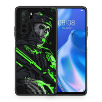 Thumbnail for Θήκη Huawei P40 Lite 5G Green Soldier από τη Smartfits με σχέδιο στο πίσω μέρος και μαύρο περίβλημα | Huawei P40 Lite 5G Green Soldier Case with Colorful Back and Black Bezels