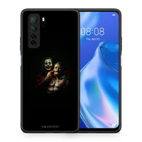 Thumbnail for Θήκη Huawei P40 Lite 5G Hero Clown από τη Smartfits με σχέδιο στο πίσω μέρος και μαύρο περίβλημα | Huawei P40 Lite 5G Hero Clown Case with Colorful Back and Black Bezels