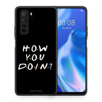 Thumbnail for Θήκη Huawei P40 Lite 5G How You Doin από τη Smartfits με σχέδιο στο πίσω μέρος και μαύρο περίβλημα | Huawei P40 Lite 5G How You Doin Case with Colorful Back and Black Bezels