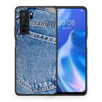 Thumbnail for Θήκη Huawei P40 Lite 5G Jeans Pocket από τη Smartfits με σχέδιο στο πίσω μέρος και μαύρο περίβλημα | Huawei P40 Lite 5G Jeans Pocket Case with Colorful Back and Black Bezels