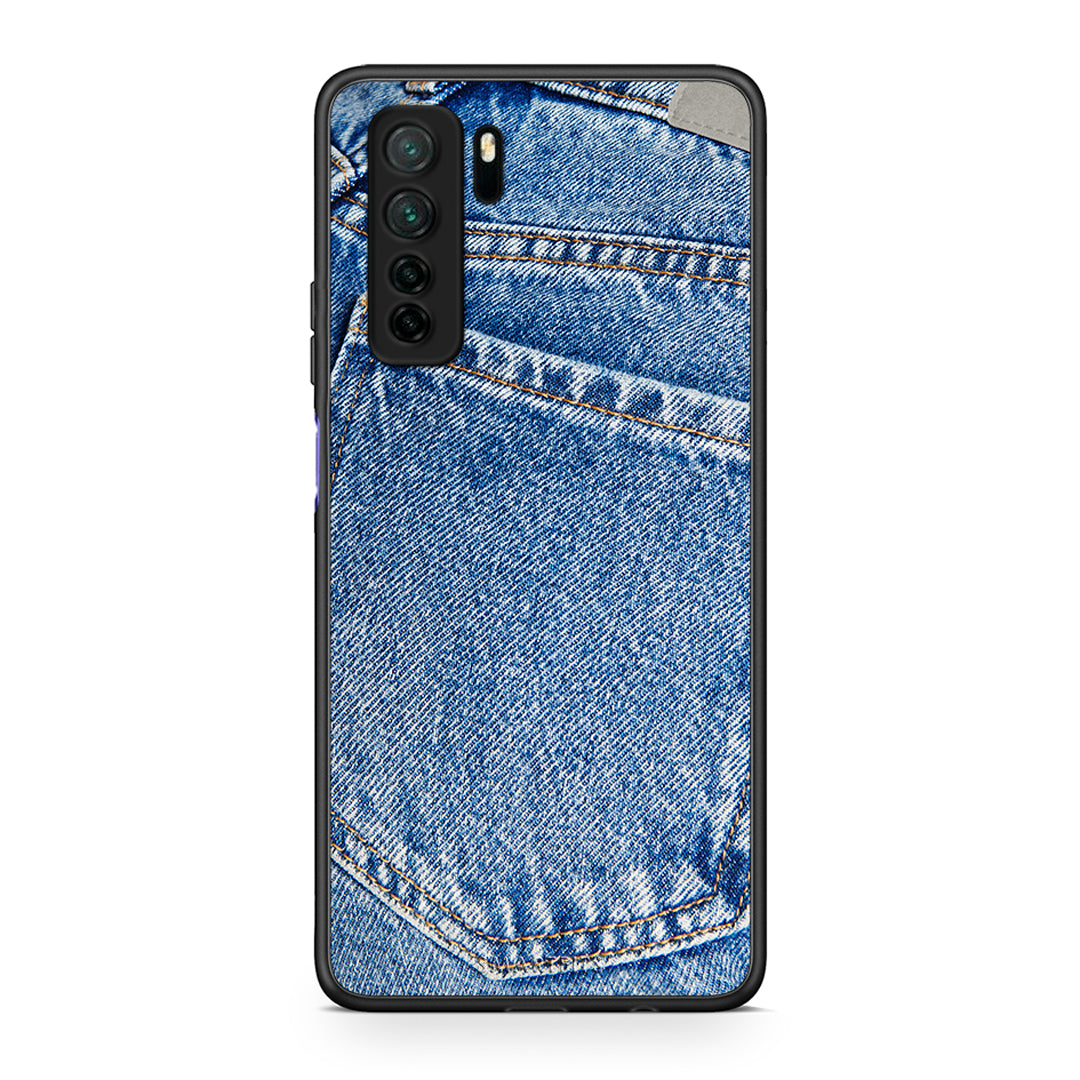 Θήκη Huawei P40 Lite 5G Jeans Pocket από τη Smartfits με σχέδιο στο πίσω μέρος και μαύρο περίβλημα | Huawei P40 Lite 5G Jeans Pocket Case with Colorful Back and Black Bezels