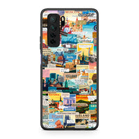 Thumbnail for Θήκη Huawei P40 Lite 5G Live To Travel από τη Smartfits με σχέδιο στο πίσω μέρος και μαύρο περίβλημα | Huawei P40 Lite 5G Live To Travel Case with Colorful Back and Black Bezels