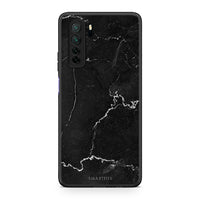 Thumbnail for Θήκη Huawei P40 Lite 5G Marble Black από τη Smartfits με σχέδιο στο πίσω μέρος και μαύρο περίβλημα | Huawei P40 Lite 5G Marble Black Case with Colorful Back and Black Bezels