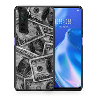 Thumbnail for Θήκη Huawei P40 Lite 5G Money Dollars από τη Smartfits με σχέδιο στο πίσω μέρος και μαύρο περίβλημα | Huawei P40 Lite 5G Money Dollars Case with Colorful Back and Black Bezels