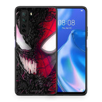 Thumbnail for Θήκη Huawei P40 Lite 5G PopArt SpiderVenom από τη Smartfits με σχέδιο στο πίσω μέρος και μαύρο περίβλημα | Huawei P40 Lite 5G PopArt SpiderVenom Case with Colorful Back and Black Bezels